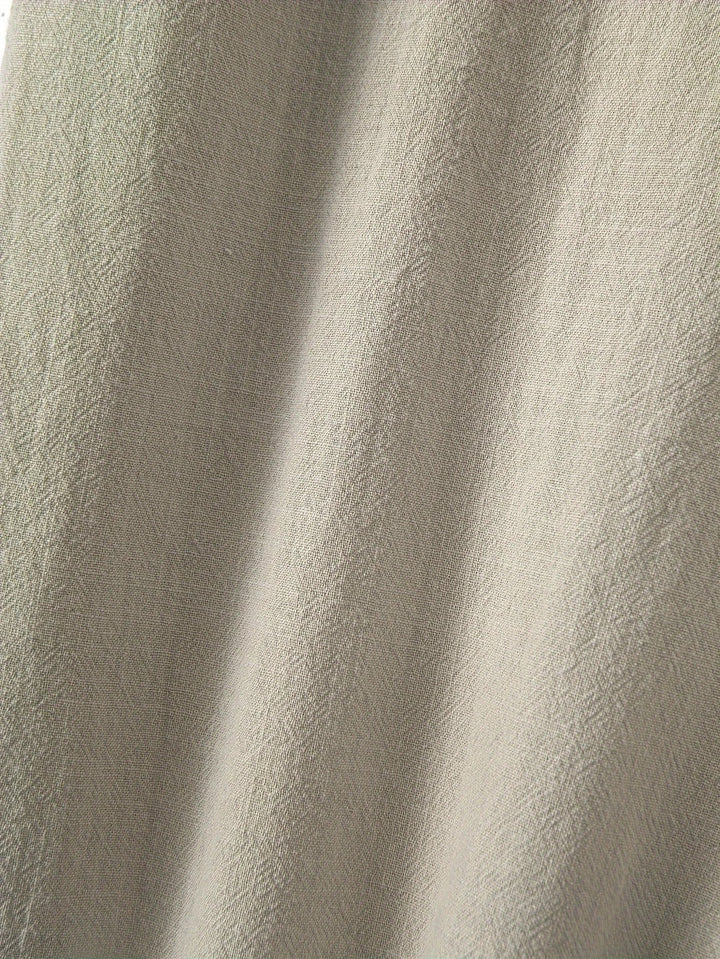 Nerida - חולצת צווארון V אופנתית עם שרוולים קצרים