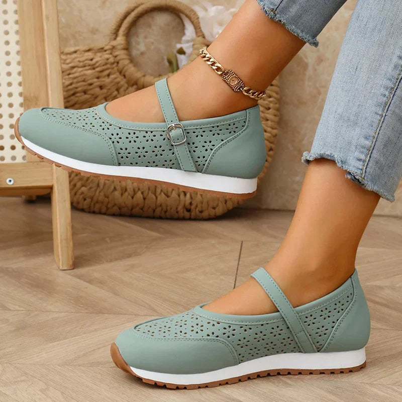 Jewell - נעליים אורתופדיות נושמות מעור