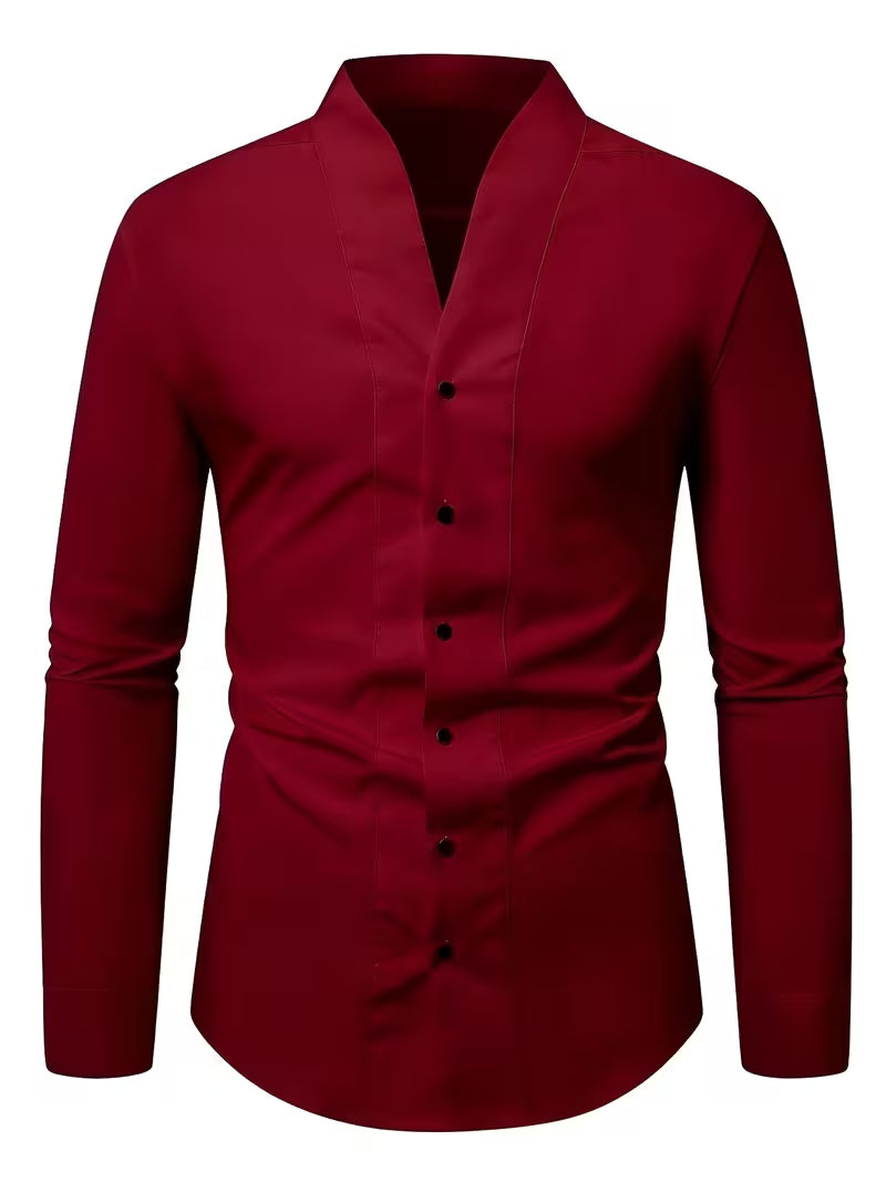 Abnar - חולצת כפתורים עם שרוולים ארוכים