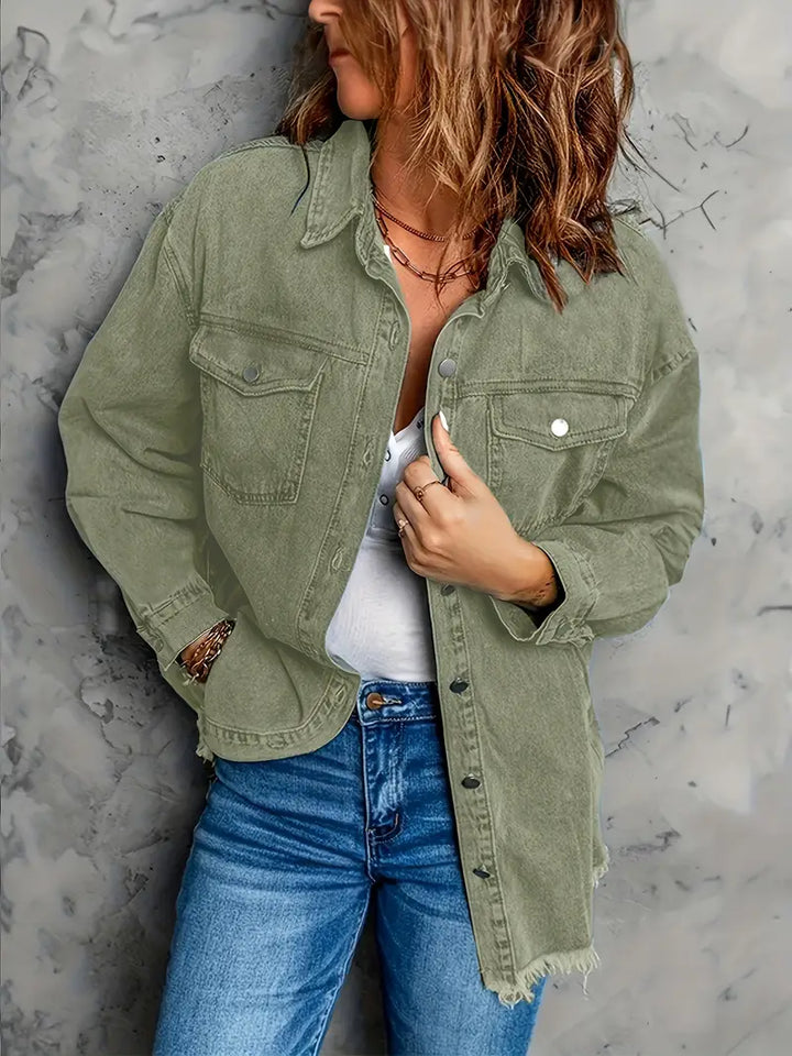 Malika - ז'קט ג'ינס ארוך