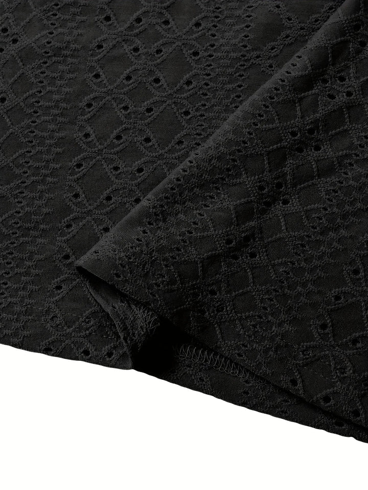 Despina - סט אלגנטי של חולצת קיץ ומכנסיים קצרים