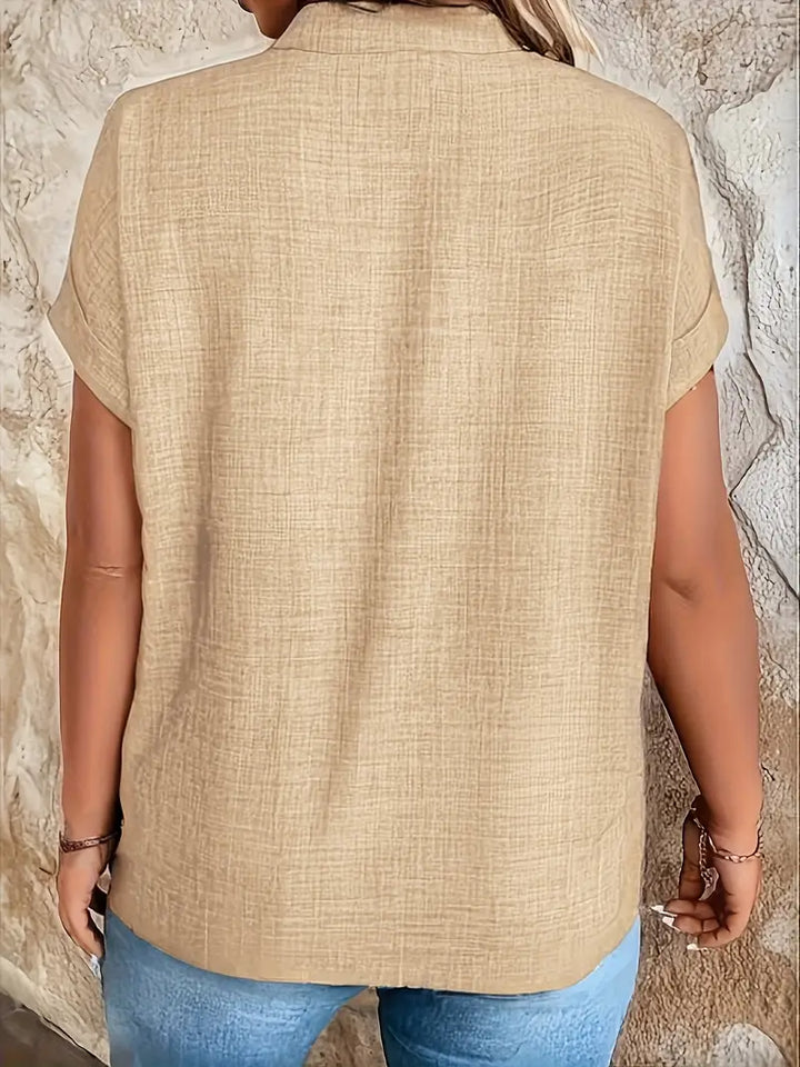 Rosabelle - חולצת V קז'ואל