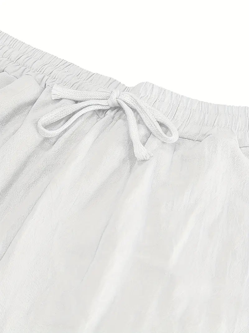 Kirk - מכנסי כותנה נושמים עם כיסים