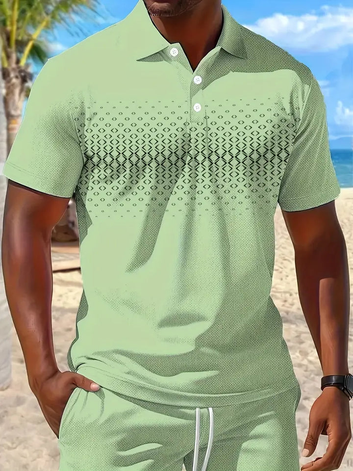 Zackary - סט קצר עם שרוולים קצרים לקיץ