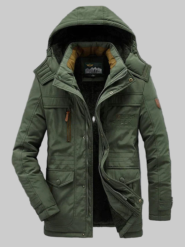 Hernandez - מעיל פליס חם ועמיד לרוח