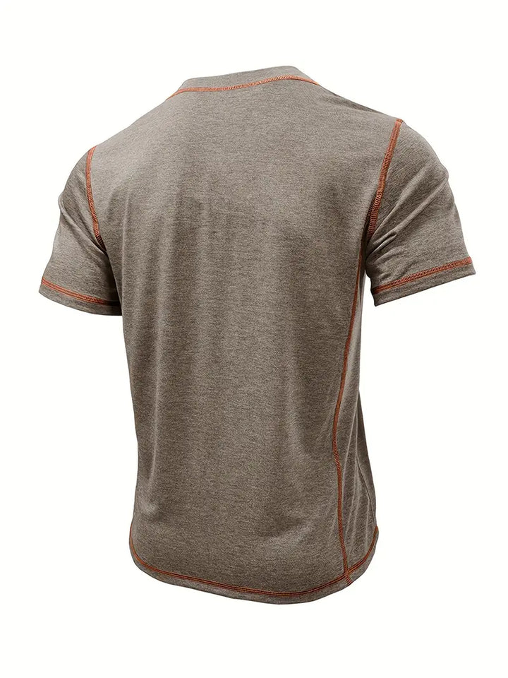 Orazio - חולצת טי שרוול קצר עם כפתורים