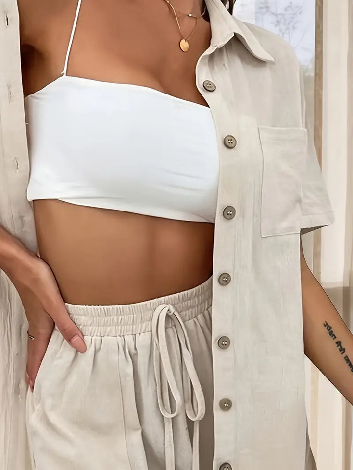 Fani - סט קיצי אלגנטי בן שני חלקים