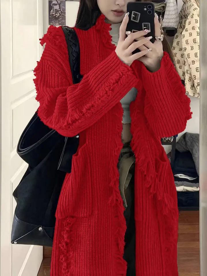 Ramziya - אלגנטיציצה ארוכהקרדיגןעםכיס