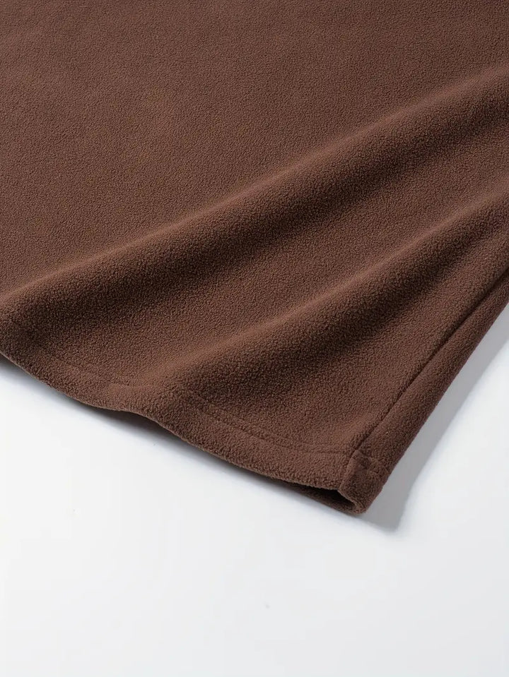 Lamar - סווטשירט עם שרוולים ארוכים וחצי רוכסן