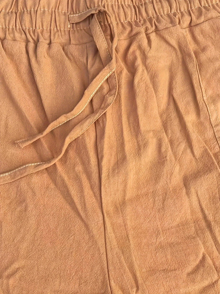 Oskam - מכנסי כותנה קצרים לקיץ בגזרה רפויה