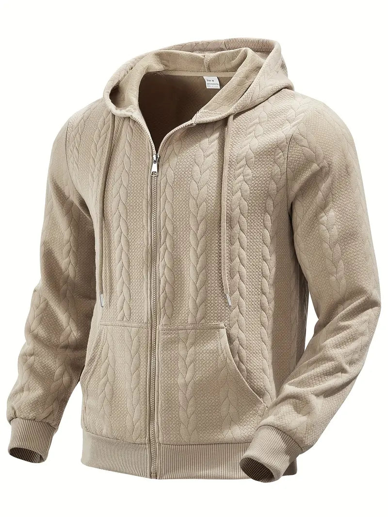 Philipp - סווטשירט קז'ואל עם רוכסן ושרוולים ארוכים