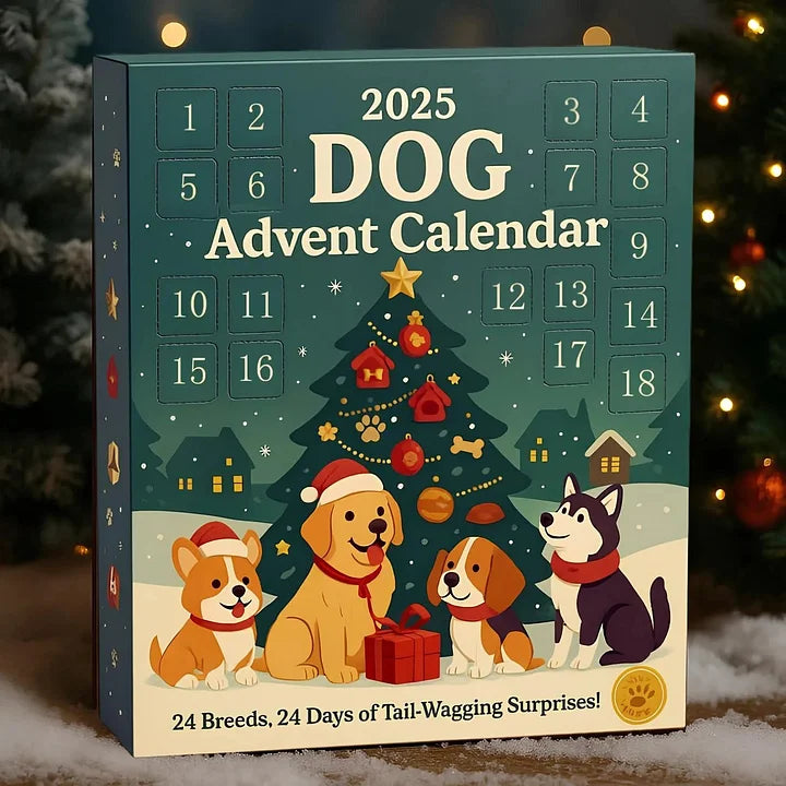 SantaPaws -  לוח שנה של כלבים 2025