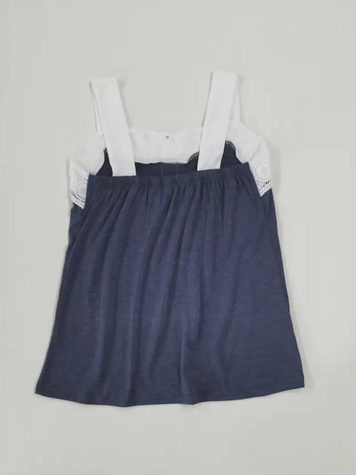 Malinda - חולצה ללא שרוולים עם כפתורים