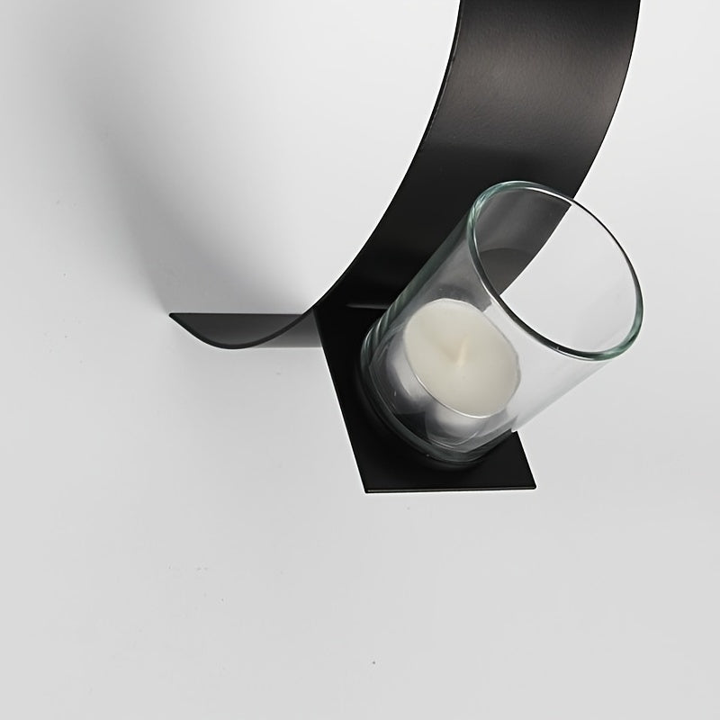 LumiSconce - מחזיקי נרות לקיר – סט של 2 יחידות