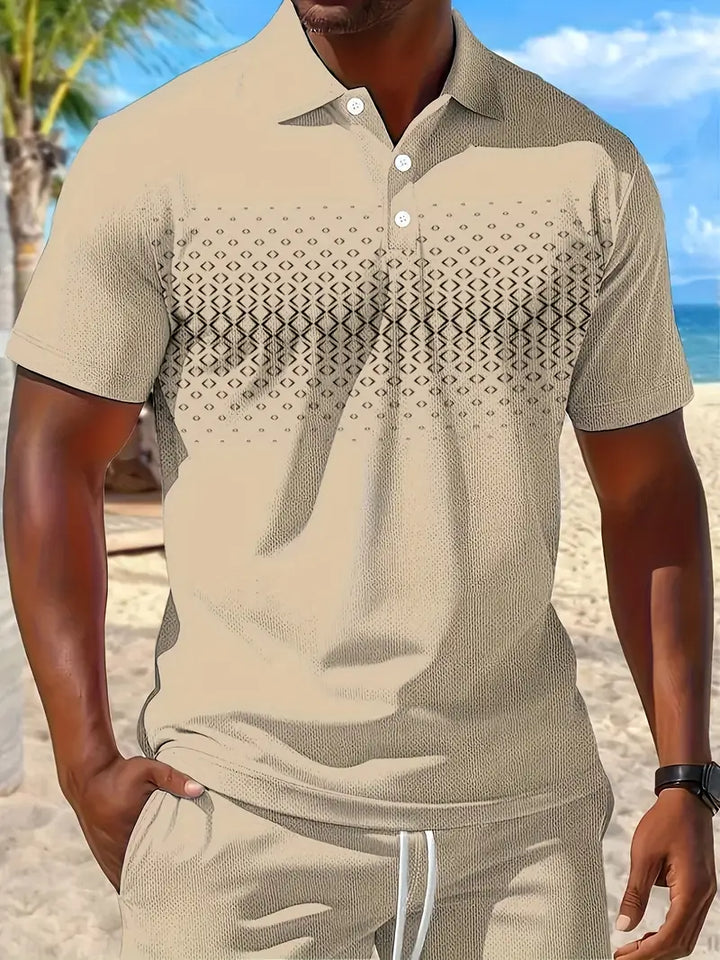 Zackary - סט קצר עם שרוולים קצרים לקיץ