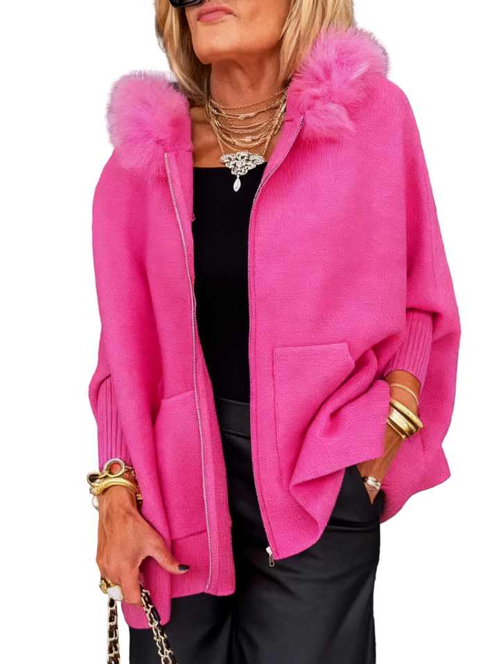 Anouka - סווטשירט עם שרוולים ארוכים ורוכסן