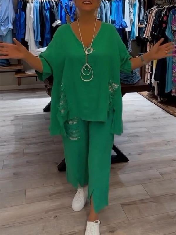 Ebony - חליפת קיץ בשני חלקים