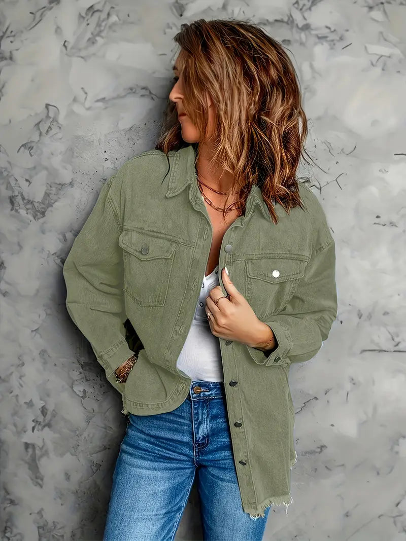 Malika - ז'קט ג'ינס ארוך