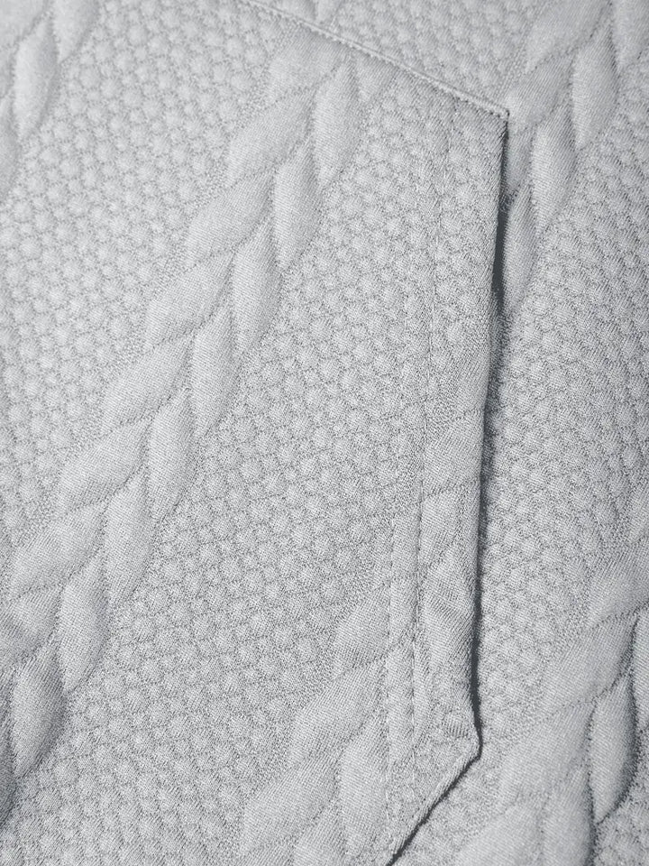 Justus - סוודר סרוג עם שרוולים ארוכים וכובע