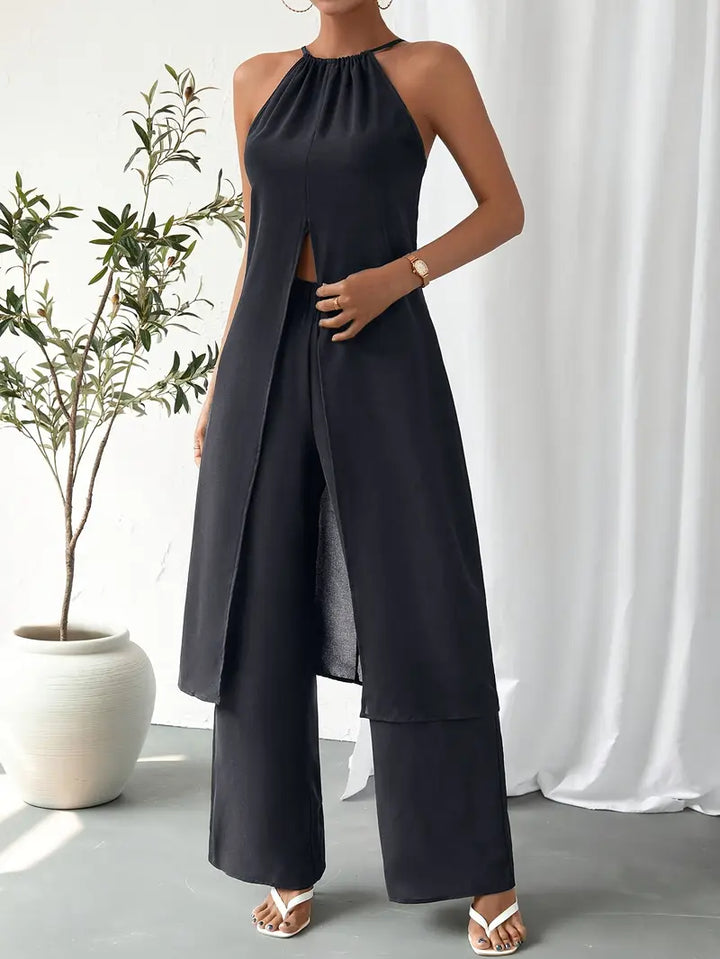 Eirini - סט אלגנטי ללא שרוולים