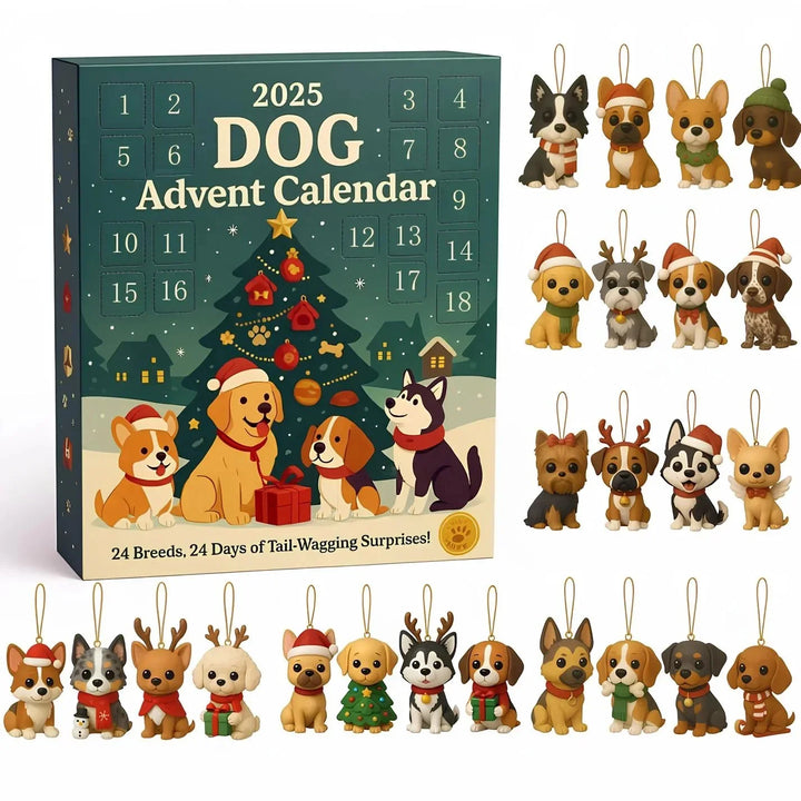 SantaPaws -  לוח שנה של כלבים 2025
