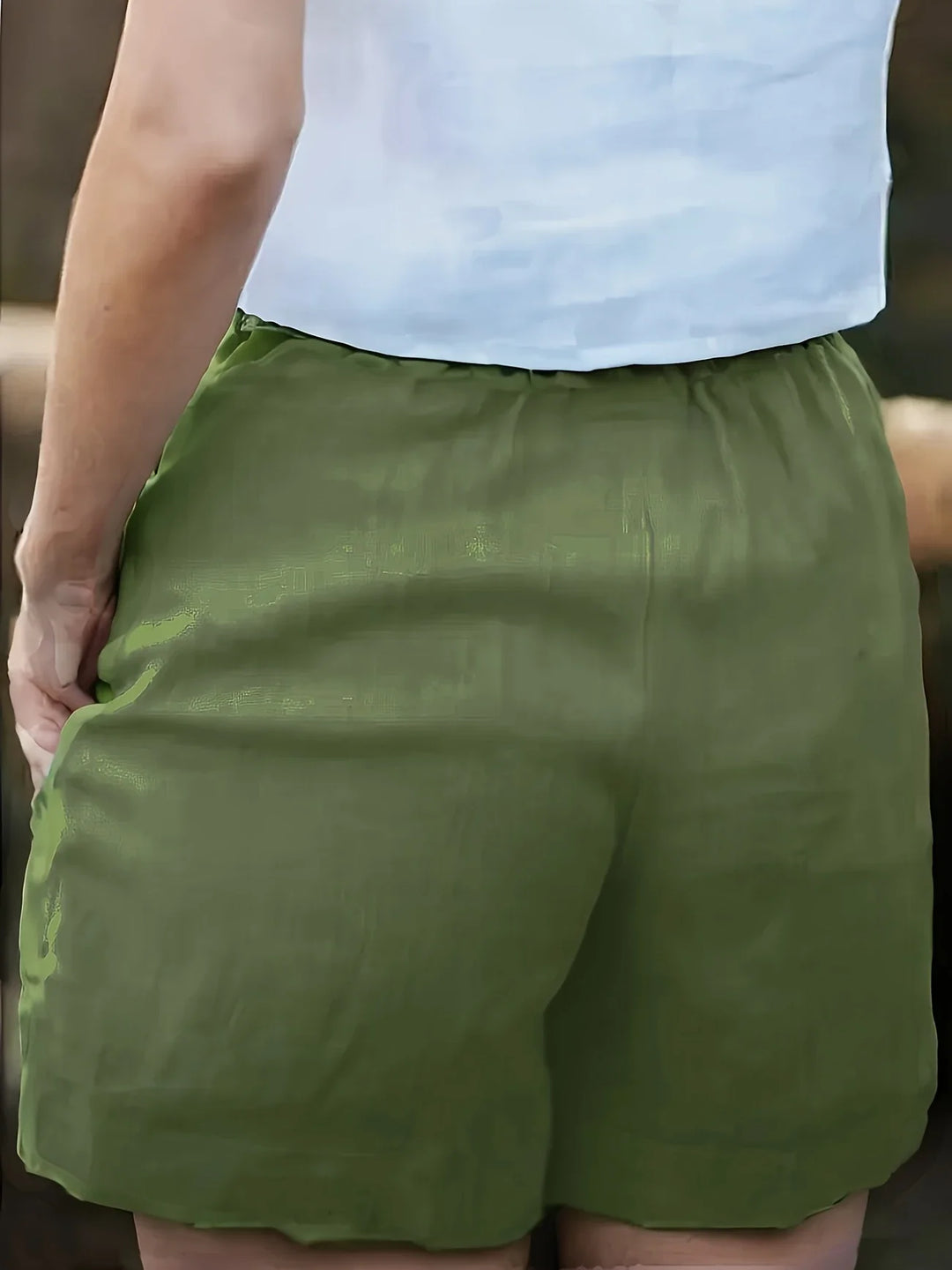 Niamh - מכנסיים קצרים קז'ואליים לקיץ עם כיס