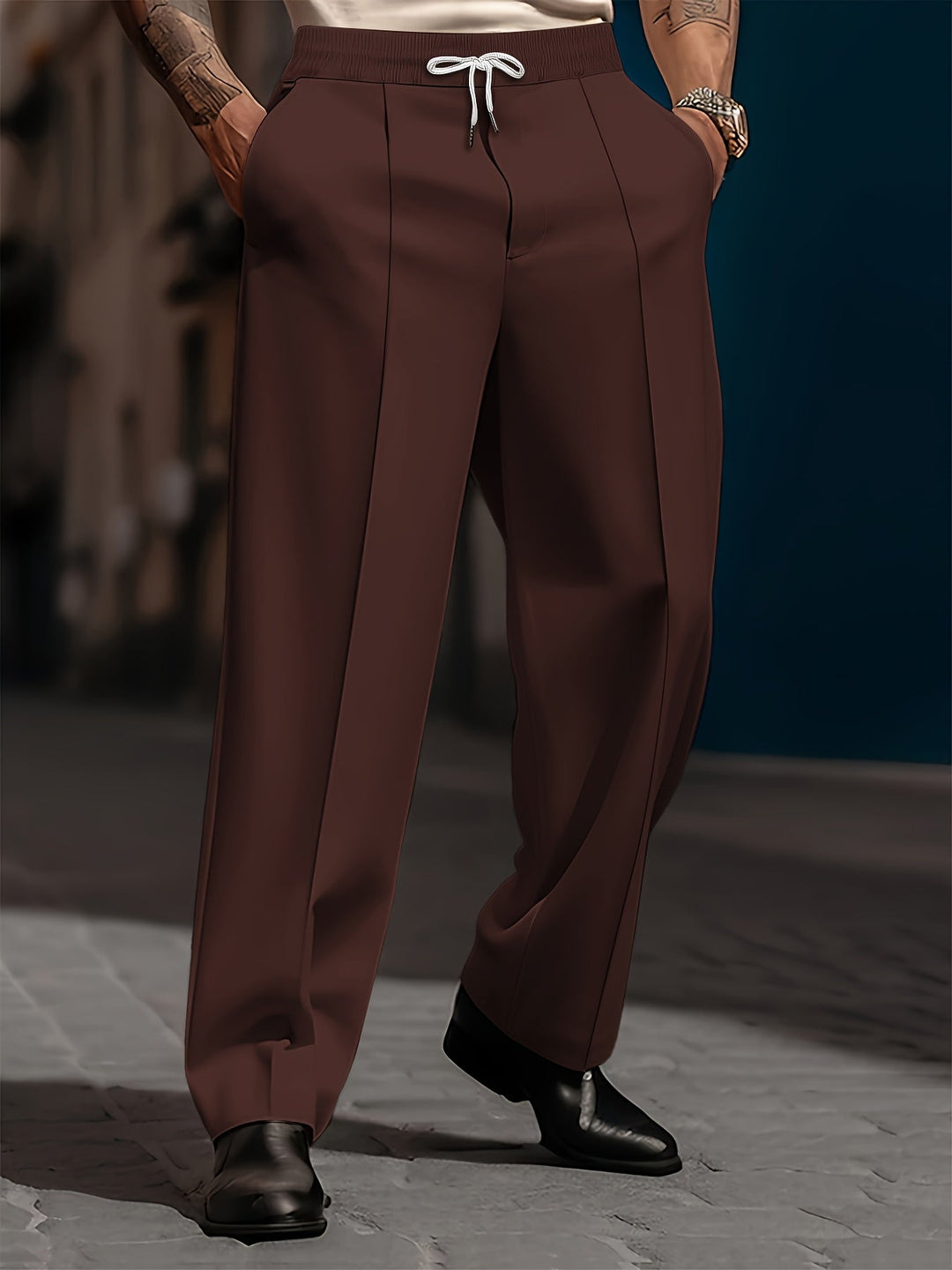 Norman - מכנסיים קז'ואליים נוחים ורחבים