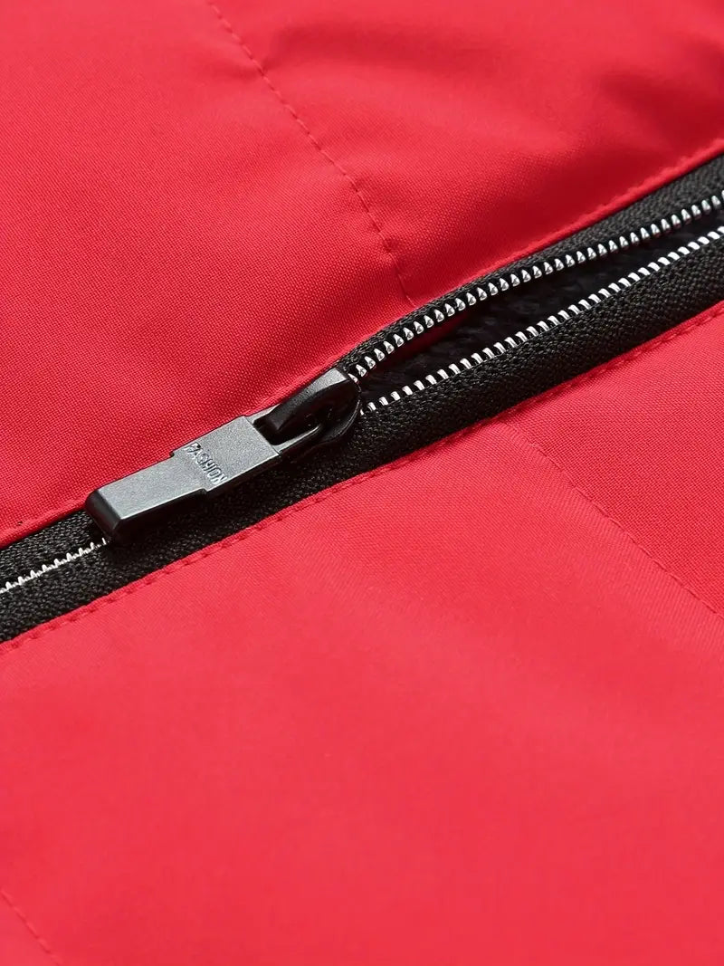 Bavuma - ז'קט פוליאסטר קז'ואל עם רוכסן