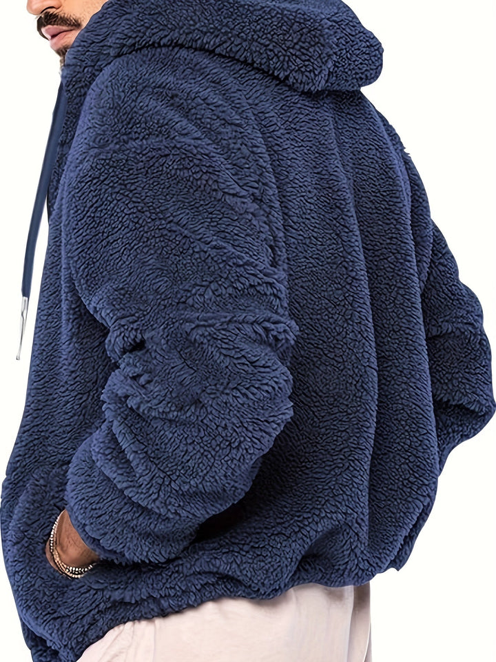 Hessel - סווטשירט עם רוכסן ושרוולים ארוכים