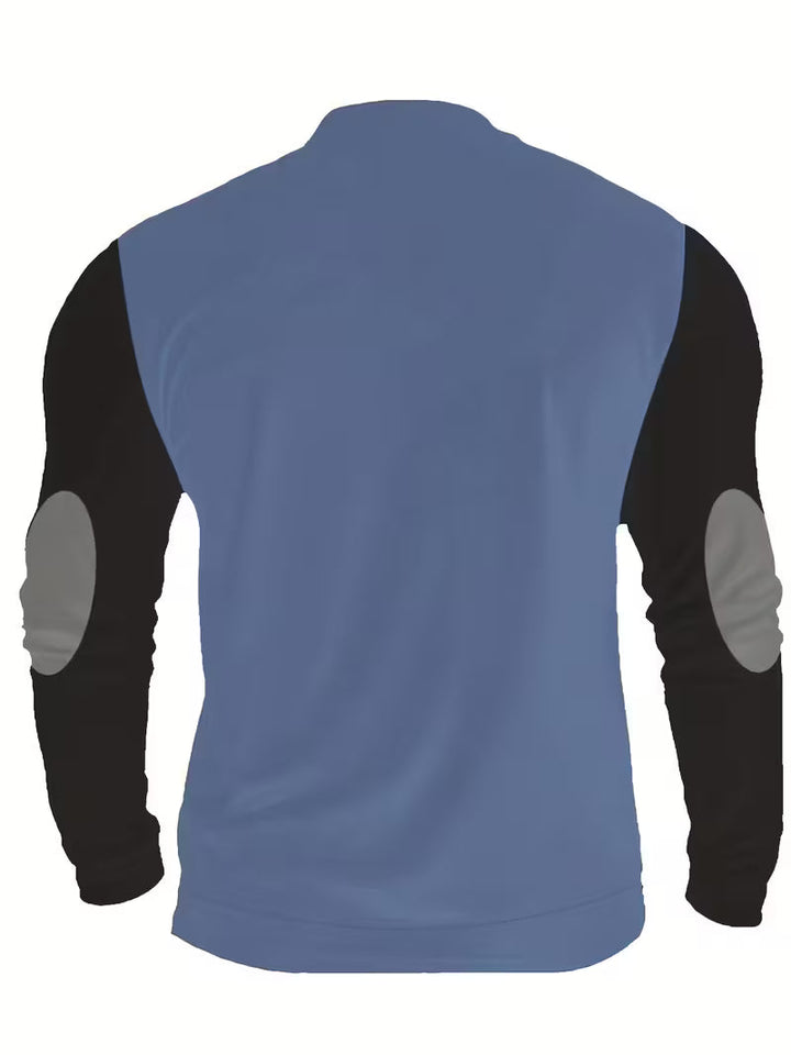 Didier - סווטשירט עם הדפס תלת-ממדי של ספינת פיראטים וינטג'