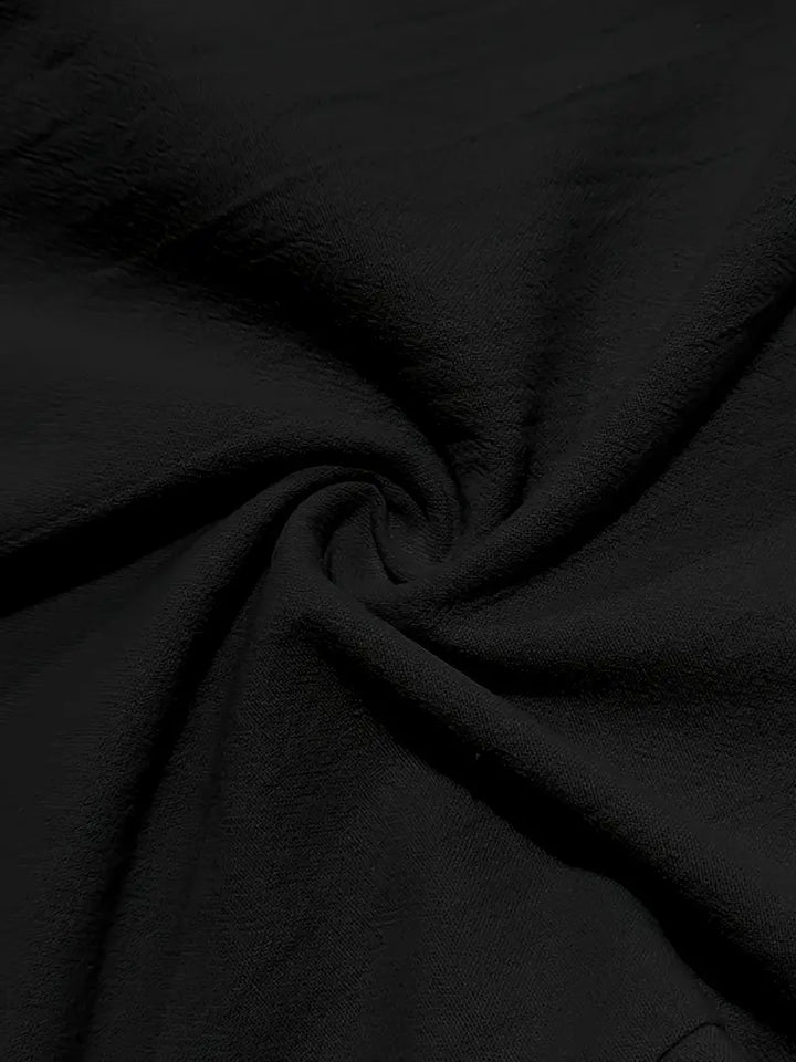 Nichols - מכנסיים רחבים עם שרוך מכותנה