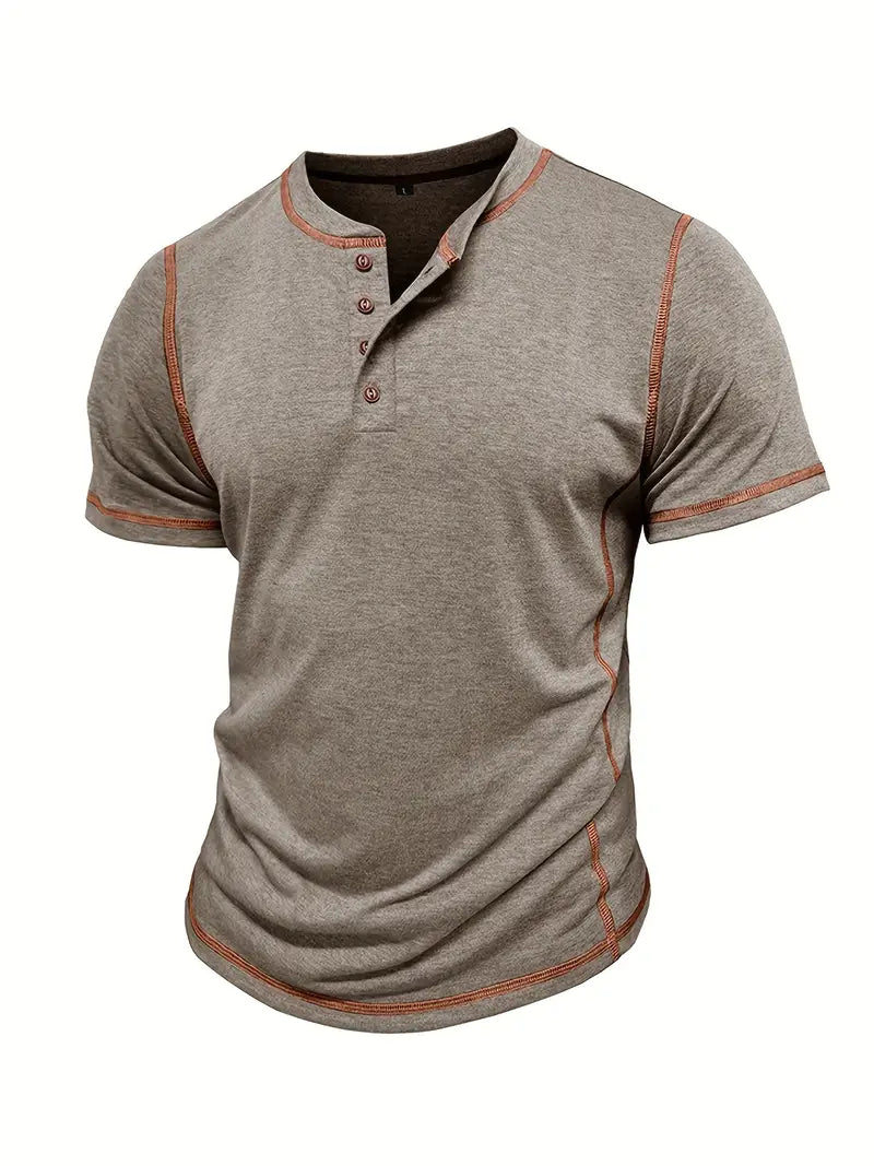 Orazio - חולצת טי שרוול קצר עם כפתורים