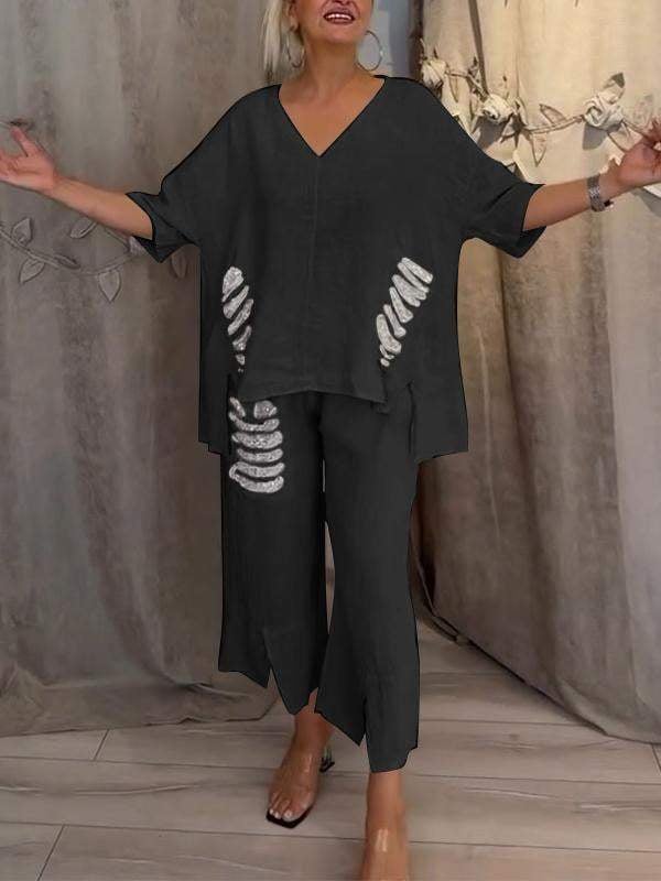 Ebony - חליפת קיץ בשני חלקים