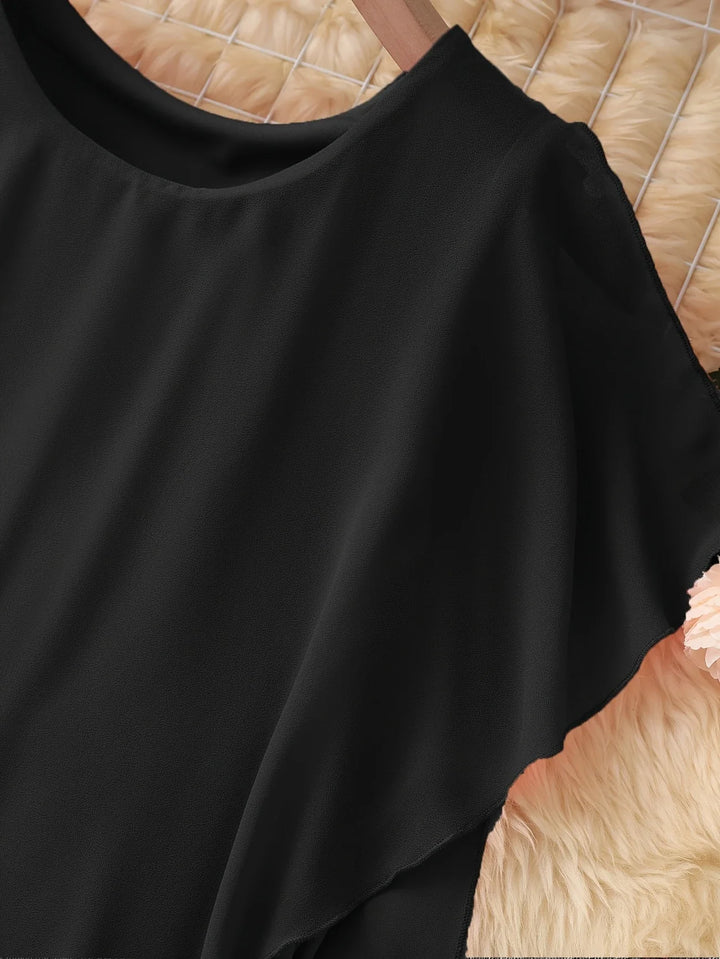 Maren - שמלת מידי אלגנטית ללא שרוולים