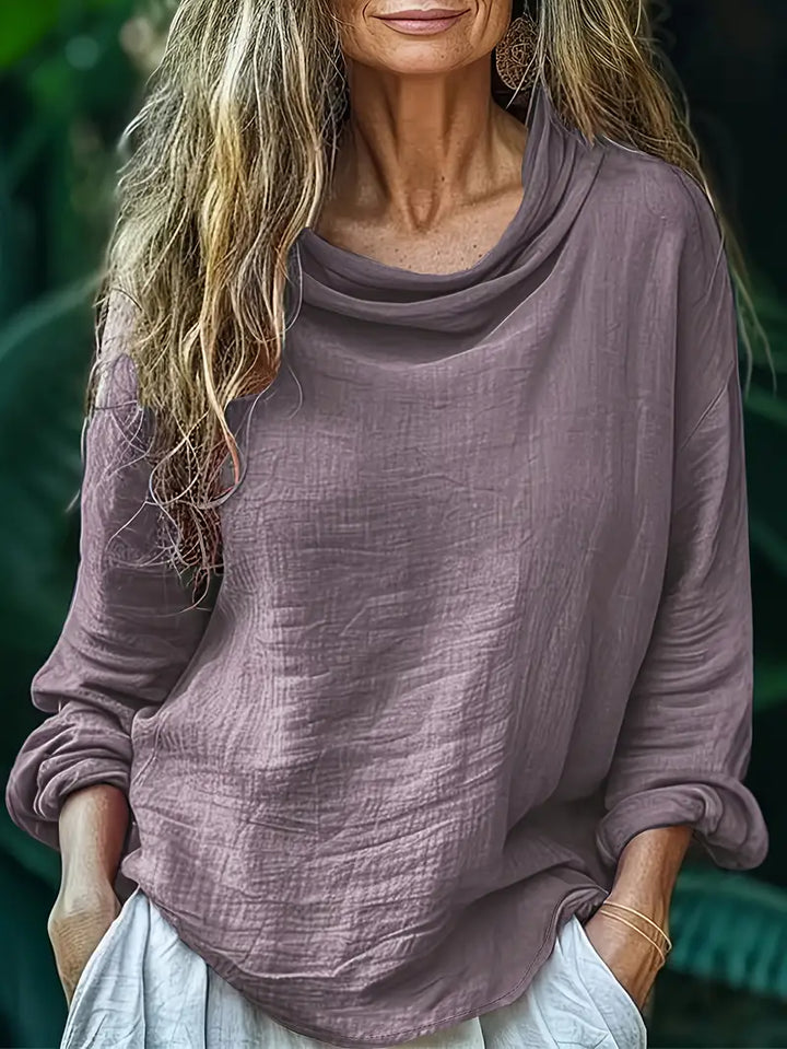 Hellen - חולצת שרוולים ארוכים אלגנטית