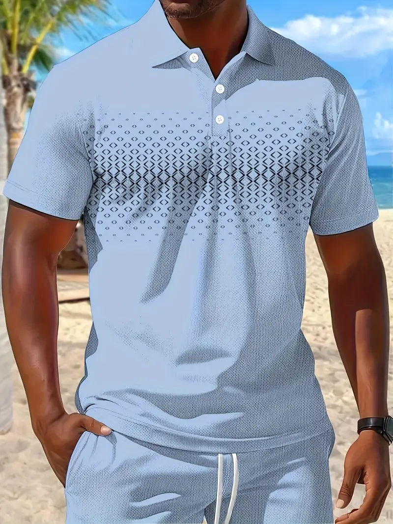 Zackary - סט קצר עם שרוולים קצרים לקיץ