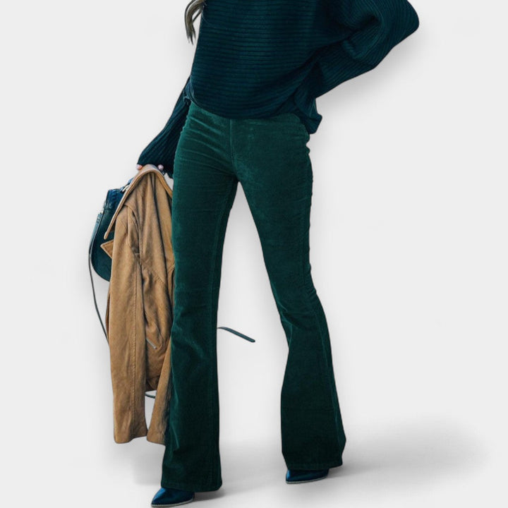 Meryn - מכנסי קורדרוי מתרחבים