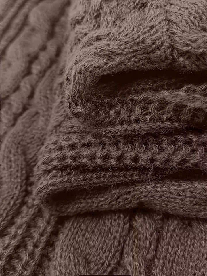 Jakynta - שמלת סווטשירט קז'ואלית עם קפוצ'ון