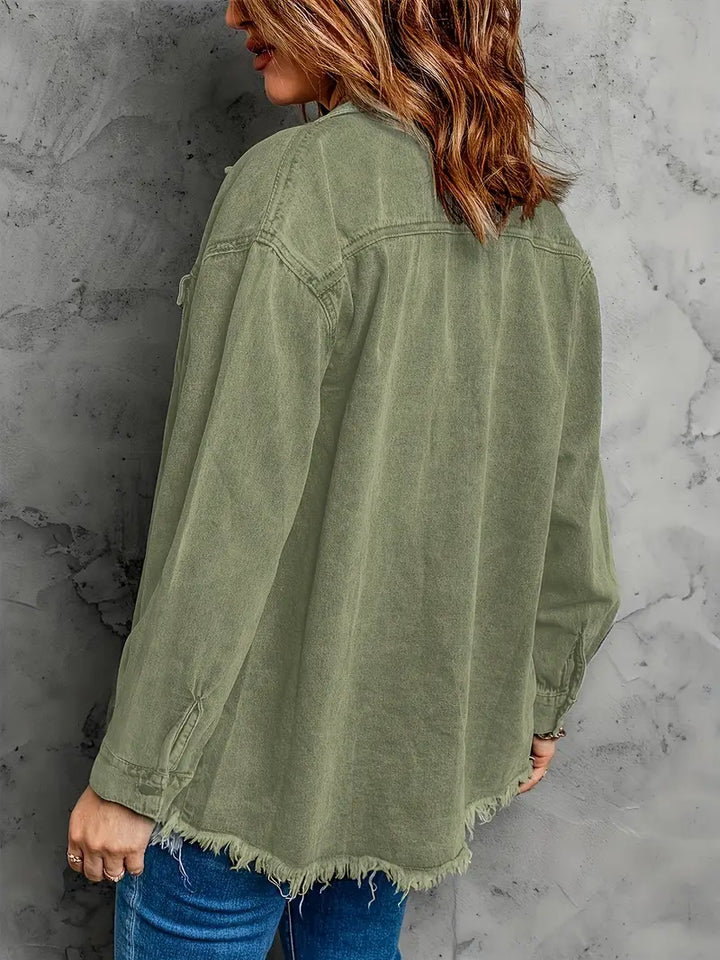 Malika - ז'קט ג'ינס ארוך