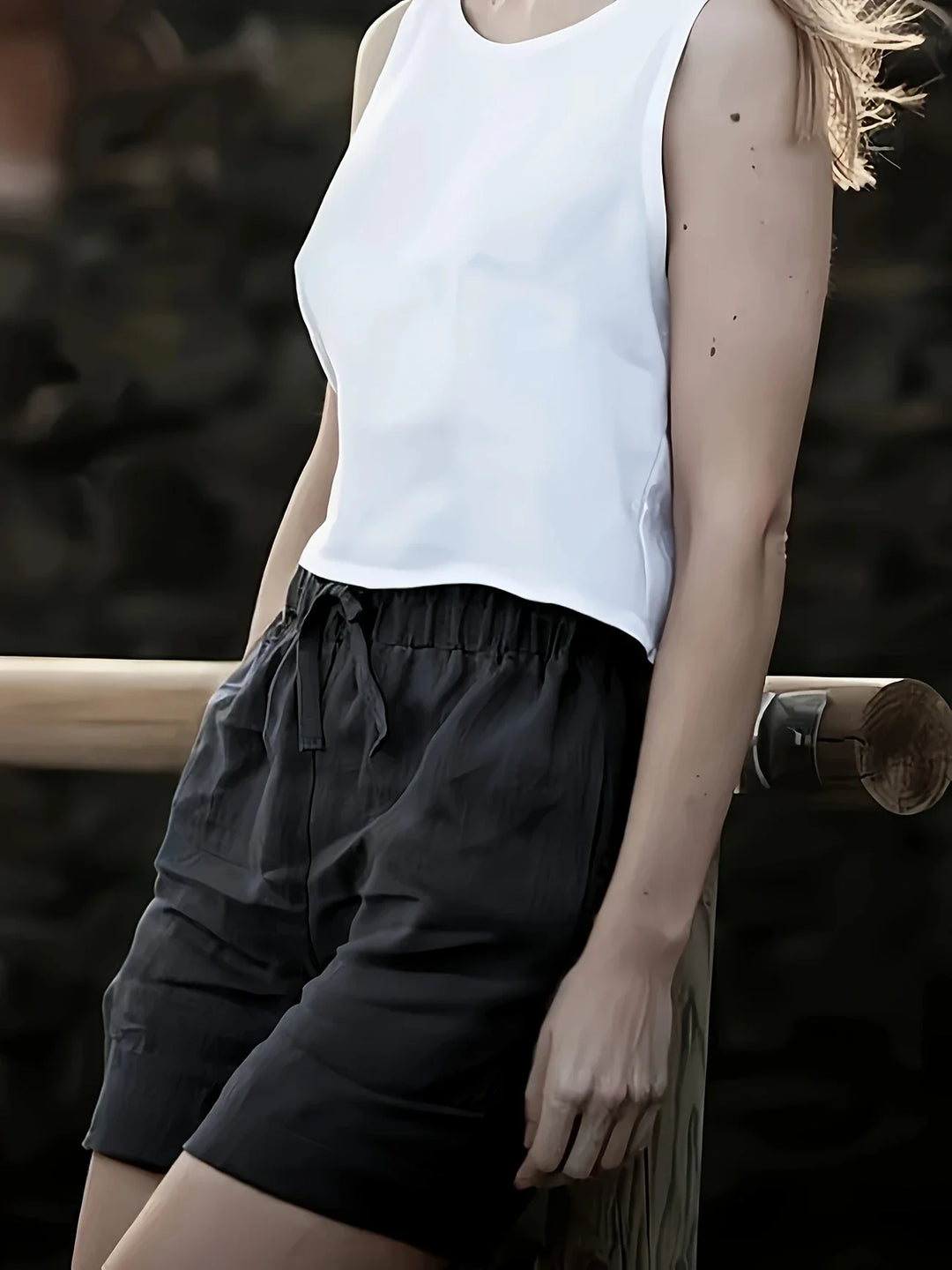 Niamh - מכנסיים קצרים קז'ואליים לקיץ עם כיס