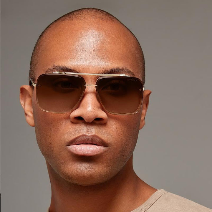 RayForge - משקפי שמש רטרו עם הדרגתי UV400 הגנה