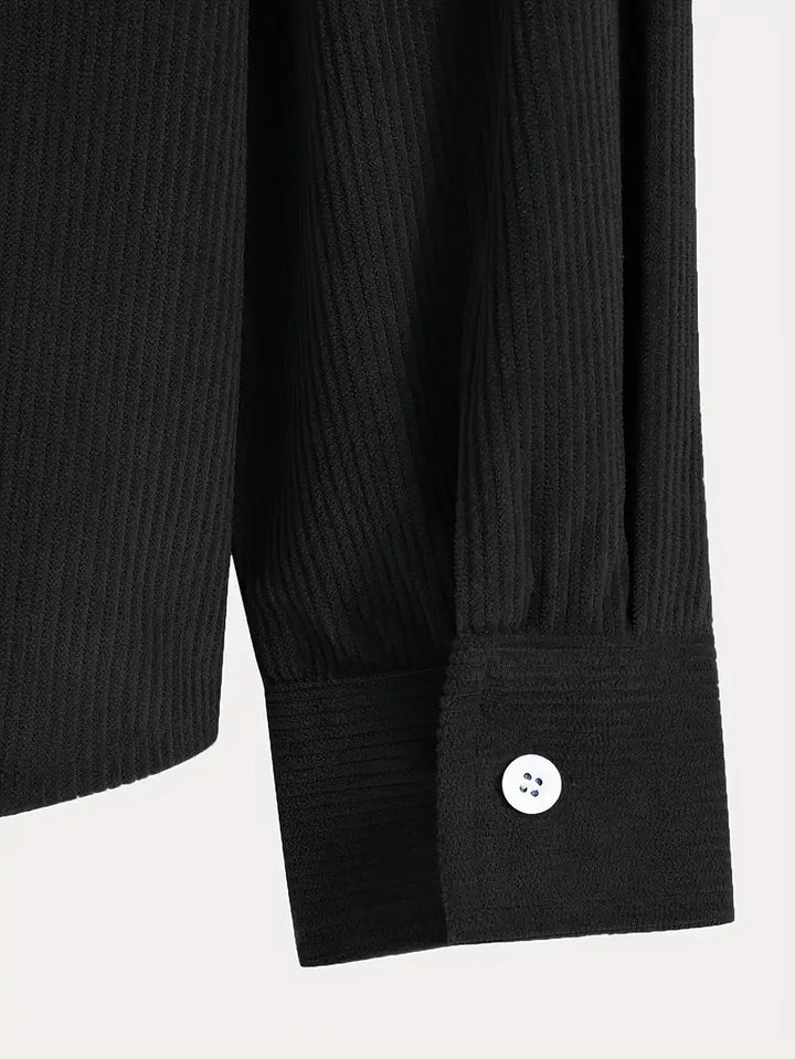 Costas - סווטשירט עם רוכסן ומרקם קורדרוי