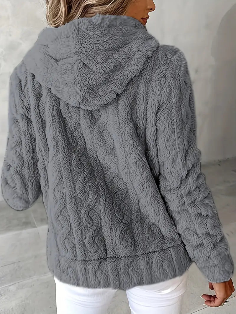 Ganka - סווטשירט עם רוכסן ושרוולים ארוכים