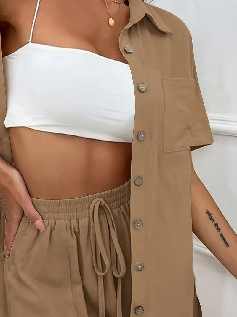 Fani - סט קיצי אלגנטי בן שני חלקים