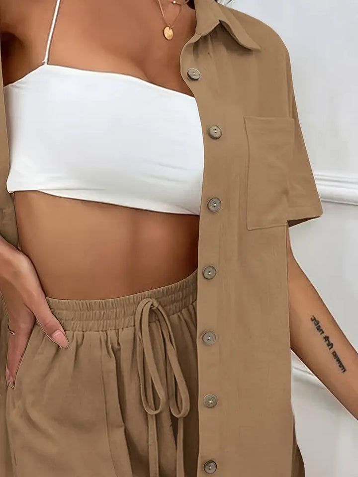 Fani - סט קיצי אלגנטי בן שני חלקים