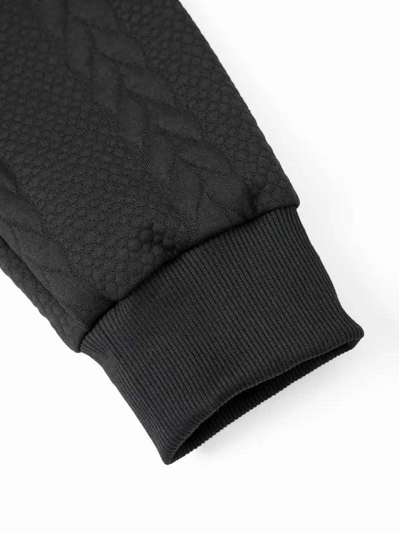 Connolly - סוודר קז'ואל סרוג עם כובע וכיס קדמי