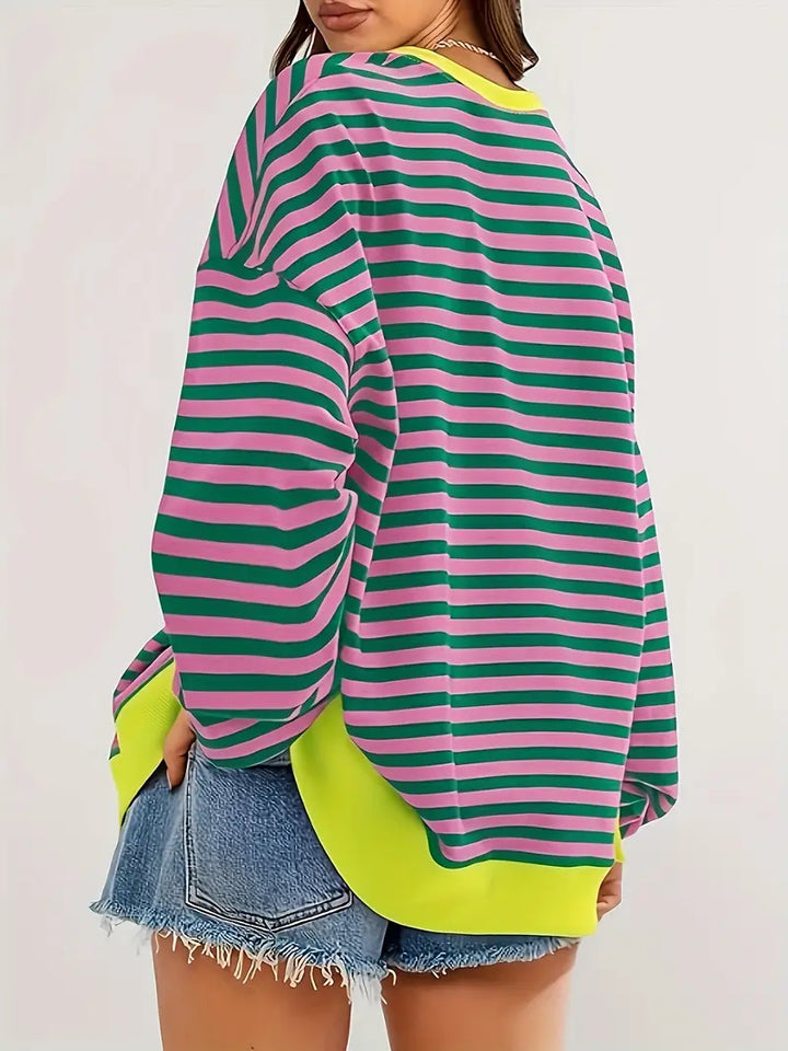Nirina - חולצת פסים ארוכה