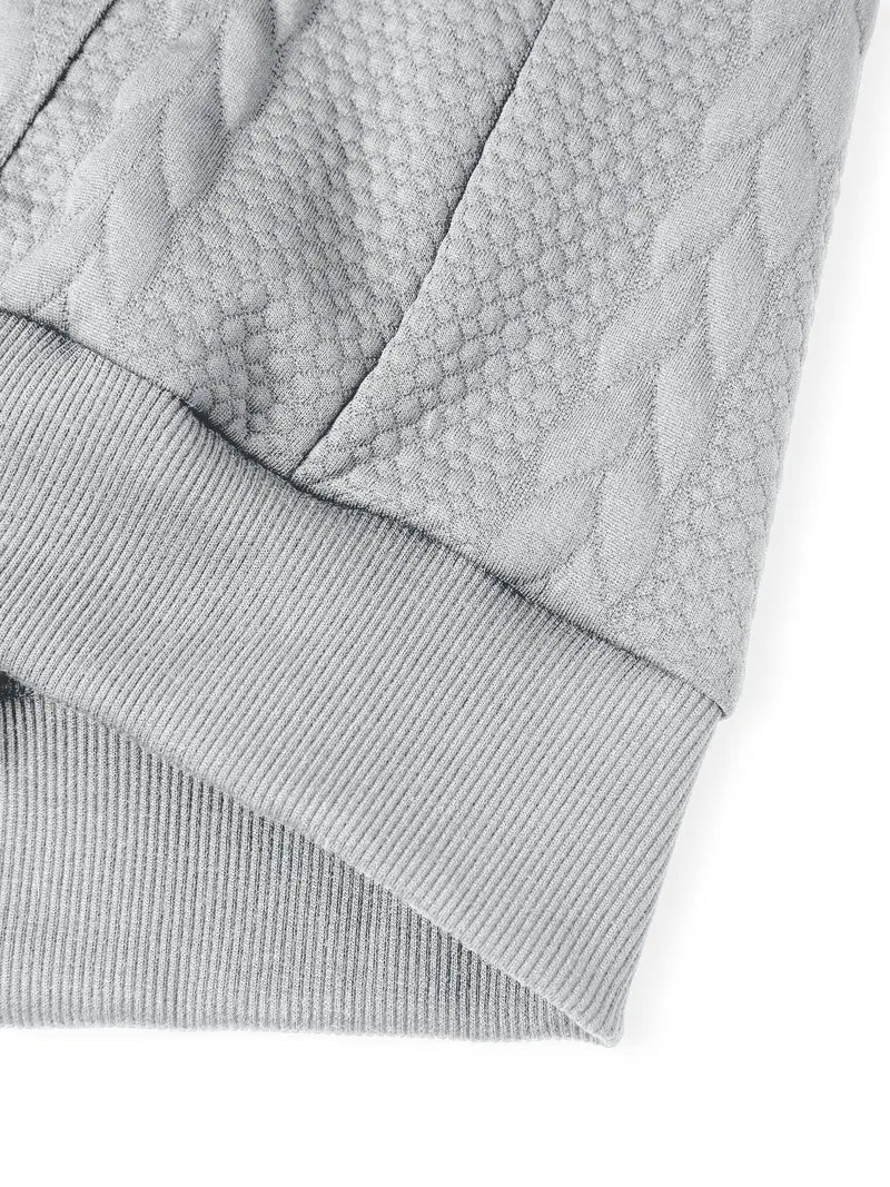 Justus - סוודר סרוג עם שרוולים ארוכים וכובע