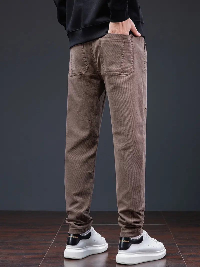 Jarrett - מכנסי ריצה אלגנטיים עם שרוך במותניים