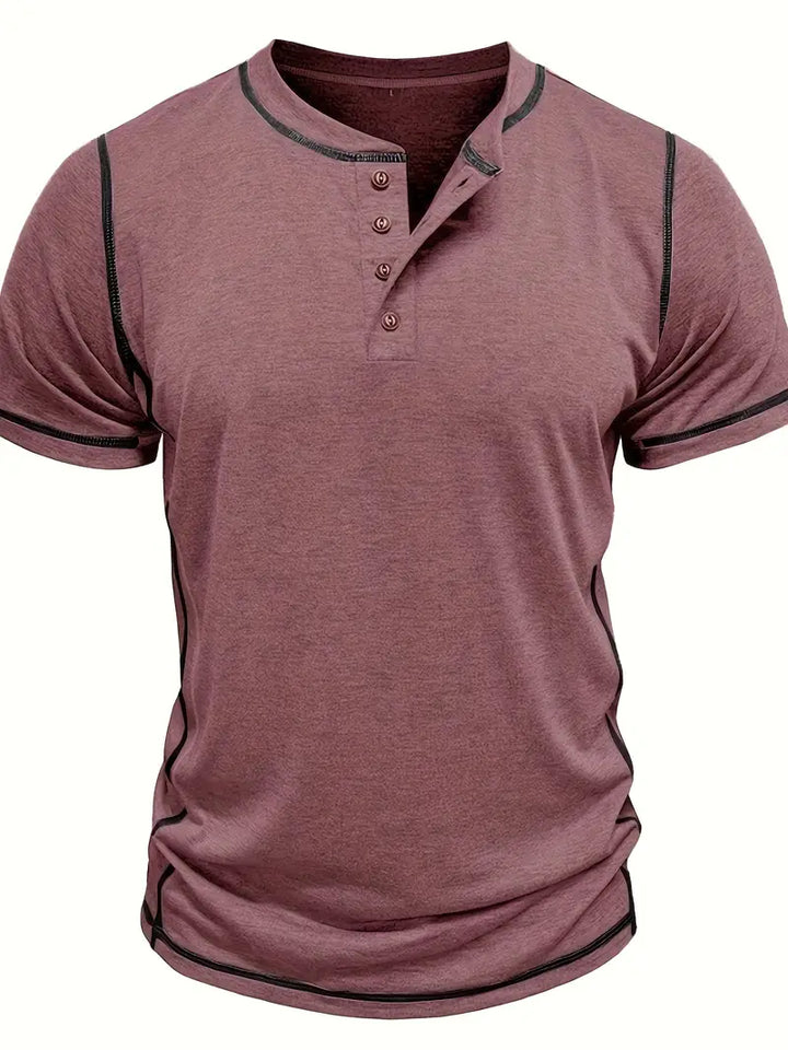 Orazio - חולצת טי שרוול קצר עם כפתורים